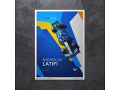 Automobilist Posters | Williams Racing - Nicholas Latifi - 2021 | Limited Edition 7