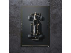 Automobilist Posters | Lotus 97T - Ayrton Senna - Stunning Black - Estoril - 1985 | Collector’s Edition 7