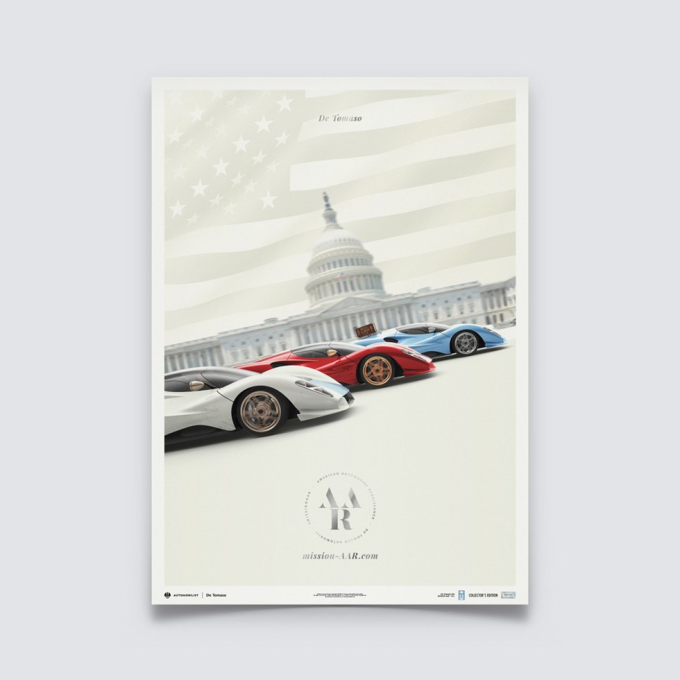 Automobilist De Tomaso - Mission AAR - American Automotive Renaissance | Collector´s Edition