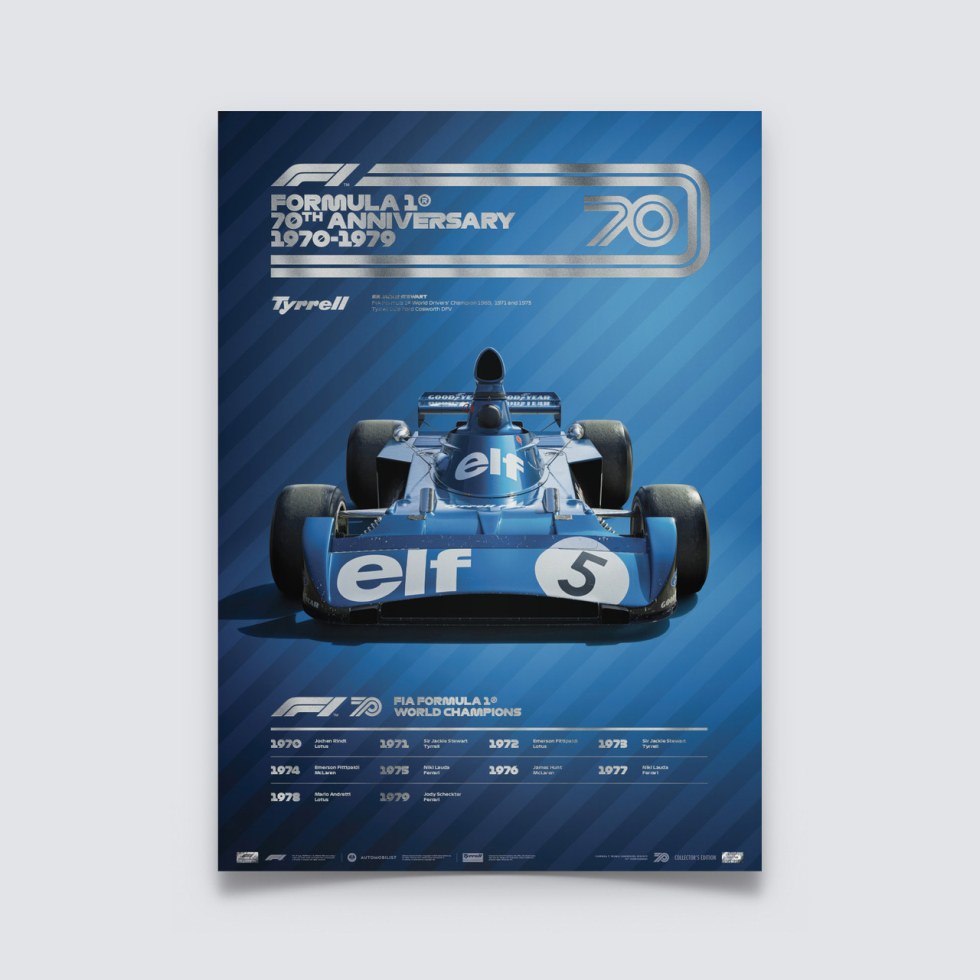 FORMULA 1® DECADES - 70s Tyrrell | Collectors Edition