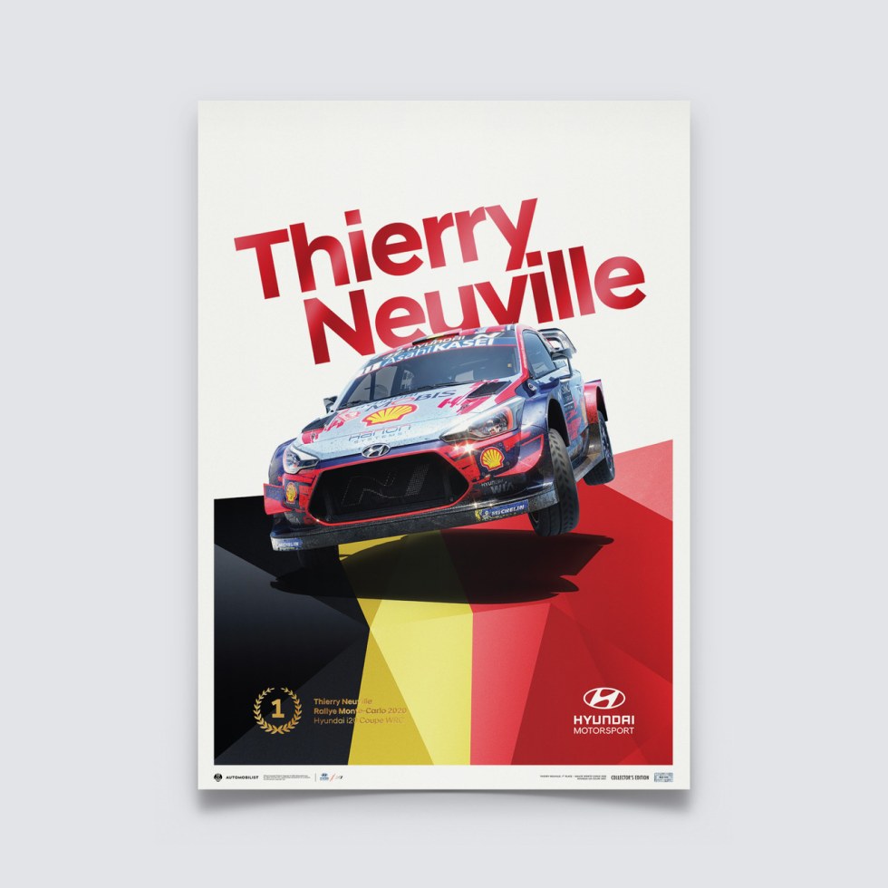 Hyundai Motorsport - Rallye Monte Carlo 2020 - Thierry Neuville | Collectors Edition