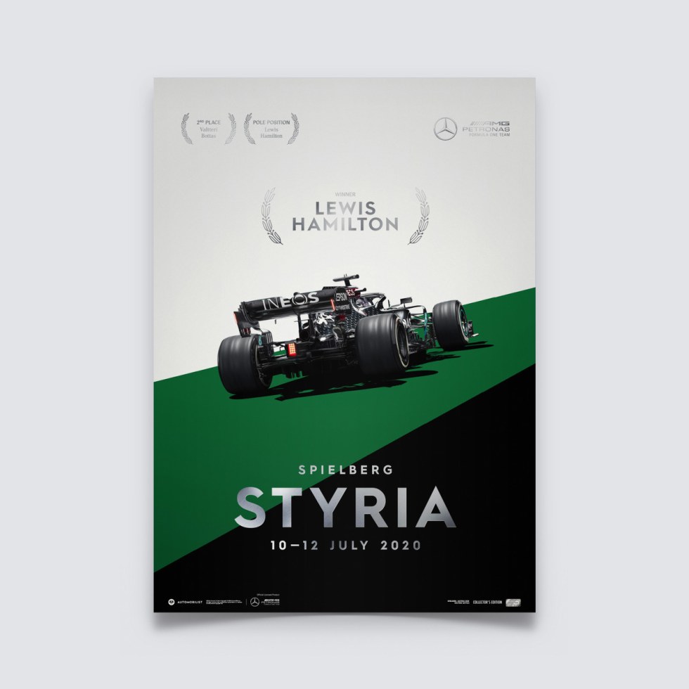 Mercedes-AMG Petronas F1 Team - Styria 2020 - Lewis Hamilton | Collectors Edition