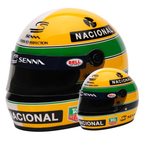 McLaren Ayrton Senna 30 Years Legacy Mini Helma 2024 1:2 - Motorsport Helmy
