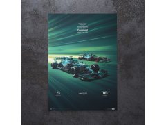 Automobilist Posters | Aston Martin Cognizant Formula One™ Team - Season - 2021 | Limited Edition 6