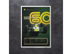 Automobilist Posters | Formula 1® - Decades - Team Lotus - 1960s | Limited Edition 9