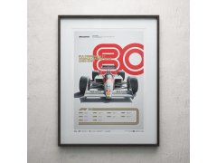 Automobilist Posters | Formula 1® - Decades - McLaren - 1980s | Limited Edition 2