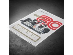 Automobilist Posters | Formula 1® - Decades - McLaren - 1980s | Limited Edition 9