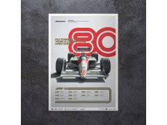 Automobilist Posters | Formula 1® - Decades - McLaren - 1980s | Limited Edition 10