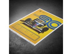 Automobilist Posters | Formula 1® - Decades - Williams - 1990s | Limited Edition 9