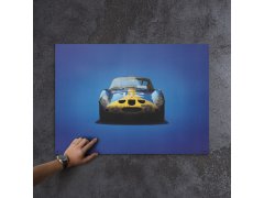 Automobilist Posters | Ferrari 250 GTO - Colours of Speed - Targa Florio - 1964 - Blue | Unlimited Edition 5