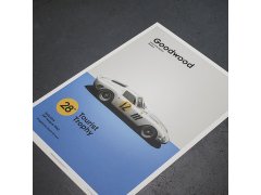 Automobilist Posters | Ferrari 250 GTO - Goodwood TT - 1963 - White | Limited Edition 3