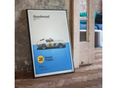 Automobilist Posters | Ferrari 250 GTO - Goodwood TT - 1963 - White | Limited Edition 7