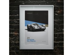 Automobilist Posters | Ferrari 412P - White - 24 hours of Le Mans - 1967 | Limited Edition 2