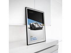 Automobilist Posters | Ferrari 412P - White - 24 hours of Le Mans - 1967 | Limited Edition 7