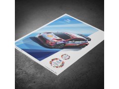 Automobilist Posters | Hyundai Motorsport - WRC Manufacturers’ Champions - 2019 & 2020* | Limited Edition 4
