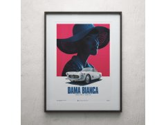 Automobilist Posters | Maserati 3500 GT - Dama Bianca - 1957 - White | Unlimited Edition 2