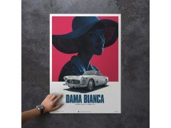 Automobilist Posters | Maserati 3500 GT - Dama Bianca - 1957 - White | Unlimited Edition 5