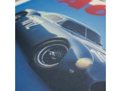 Automobilist Posters | Maserati A6GCS Berlinetta - 1954 - Blue | Limited Edition 7