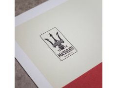 Automobilist Posters | Maserati A6GCS Berlinetta - 1954 - White | Limited Edition 6