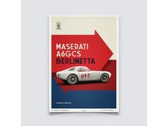 Maserati A6GCS Berlinetta 1954 - White