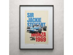 Automobilist Posters | Matra MS80 - Sir Jackie Stewart - Monza Victory - 1969 | Unlimited Edition 2