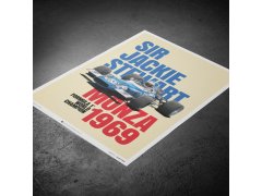Automobilist Posters | Matra MS80 - Sir Jackie Stewart - Monza Victory - 1969 | Unlimited Edition 3