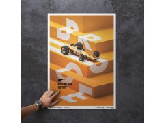 Automobilist Posters | McLaren - Bruce McLaren Special - Spa-Francorchamps - 1968 - Papaya Orange | Limited Edition 3