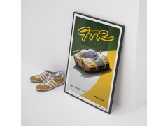 Automobilist Posters | McLaren F1 GTR - Mach One Racing - 1995 | Limited Edition 3