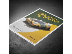 Automobilist Posters | McLaren F1 GTR - Mach One Racing - 1995 | Limited Edition 4