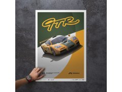 Automobilist Posters | McLaren F1 GTR - Mach One Racing - 1995 | Limited Edition 5