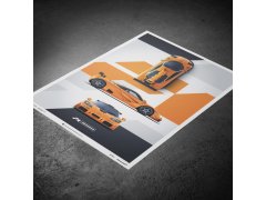 Automobilist Posters | McLaren F1 LM - Papaya Orange | Unlimited Edition 3