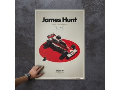 Automobilist Posters | McLaren M23 - James Hunt - Japan - Japanese GP - 1976 | Limited Edition 5