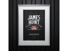 Automobilist Posters | McLaren M23 - James Hunt - Quote - Japanese GP - 1976 | Limited Edition 2