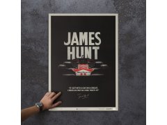 Automobilist Posters | McLaren M23 - James Hunt - Quote - Japanese GP - 1976 | Limited Edition 5