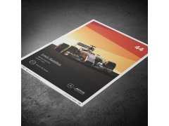 Automobilist Posters | Mercedes-AMG Petronas Motorsport - Lewis Hamilton - 2014 | Limited Edition 3