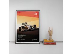 Automobilist Posters | Mercedes-AMG Petronas Motorsport - Lewis Hamilton - 2014 | Limited Edition 5