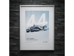 Automobilist Posters | Mercedes-AMG Petronas Motorsport - Lewis Hamilton - 2019 | Limited Edition 2