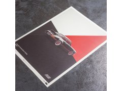 Automobilist Posters | Porsche 911 RS - 1973 - Black, Limited Edition of 911, 50 x 70 cm 3