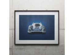 Automobilist Posters | Porsche 917 - Colours of Speed - Martini - 24 Hours of Le Mans - 1971 | Unlimited Edition 2