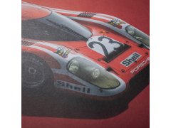 Automobilist Posters | Porsche 917 - Colours of Speed - Salzburg - 24 Hours of Le Mans - 1970 | Unlimited Edition 4
