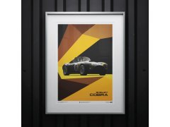 Automobilist Posters | Shelby-Ford AC Cobra Mk II - 1962 - Black | Limited Edition 2