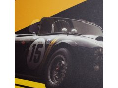 Automobilist Posters | Shelby-Ford AC Cobra Mk II - 1962 - Black | Limited Edition 4