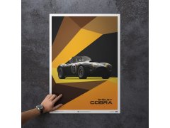 Automobilist Posters | Shelby-Ford AC Cobra Mk II - 1962 - Black | Limited Edition 5