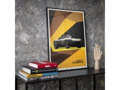 Automobilist Posters | Shelby-Ford AC Cobra Mk II - 1962 - Black | Limited Edition 7