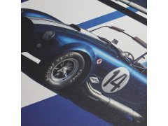 Automobilist Posters | Shelby-Ford AC Cobra Mk III - 1965 - Blue | Limited Edition 4