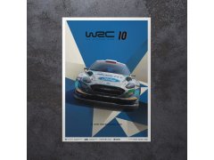 Automobilist Posters | WRC 10 - Ford - The Official Game Cover | Limited Edition 4