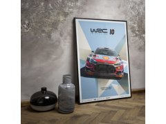 Automobilist Posters | WRC 10 - Hyundai - The Official Game Cover | Limited Edition 6