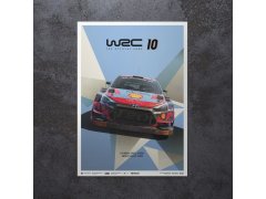 Automobilist Posters | WRC 10 - Hyundai - The Official Game Cover | Limited Edition 7