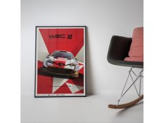 Automobilist Posters | WRC 10 - Toyota - The Official Game Cover | Limited Edition 6