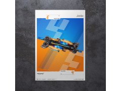 Automobilist Posters | McLaren Formula 1 Team - Season - 2021 | Limited Edition 7